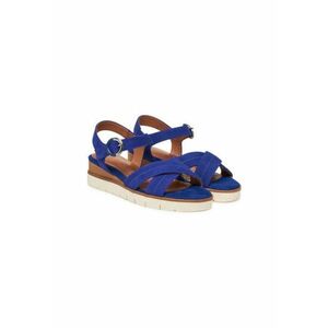 Sandale dama - 1-28202-42 - Piele naturala - Albastru - Albastru imagine