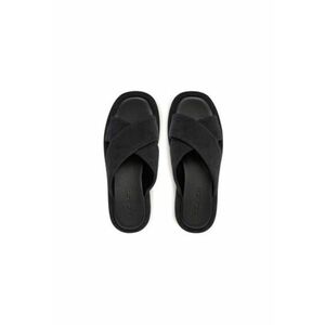 Slapi dama - CAS84 - Textil - Negru imagine