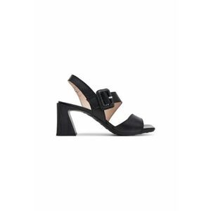 Sandale dama - HV253908 - Piele naturala - Negru imagine