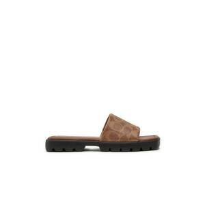 Slapi dama - CP898 - Piele ecologica - Maro imagine