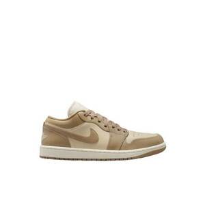 Pantofi sport dama - Piele naturala - Maro/Bej imagine