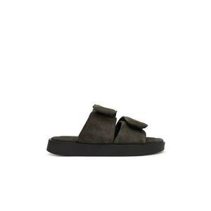 Slapi dama - 70104 128/708 - Piele naturala - Gri imagine