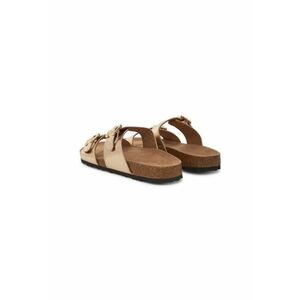 Slapi dama - 15331392 - Piele ecologica - Auriu imagine