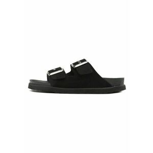 Slapi dama - G104349 - Piele naturala - Negru imagine