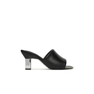 Slapi dama - K1599369 - Piele naturala - Negru imagine