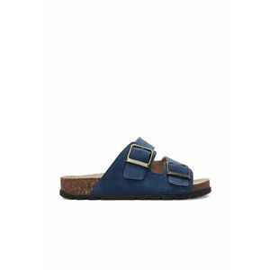 Slapi dama - RR267025 - Piele naturala - Albastru imagine