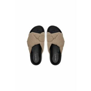 Slapi dama - 70104 - Textil - Bej - Bej imagine