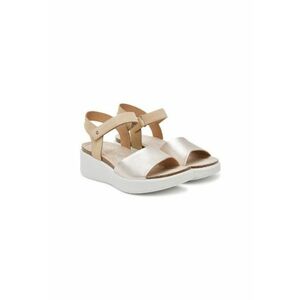 Sandale dama - 27231360704 - Piele naturala - Auriu imagine