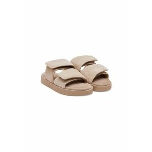 Slapi dama - 70104 128/705 - Piele naturala - Bej imagine