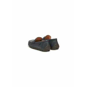 Mocasini baieti J826CA-00043 - Piele naturala - Bleumarin imagine
