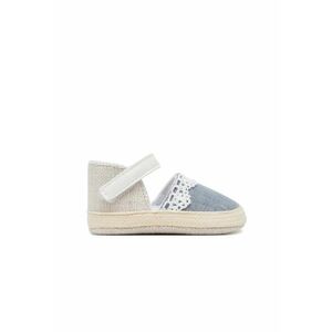 Espadrile fete 9901 - Textil - Bej/Albastru imagine