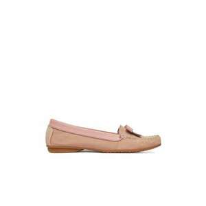 Mocasini dama 4097 CA - Piele naturala - Roz imagine
