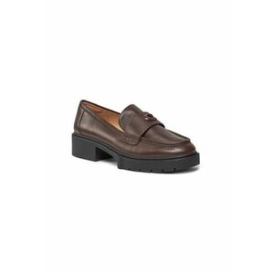 Mocasini dama CB990 - Piele naturala - Maro imagine
