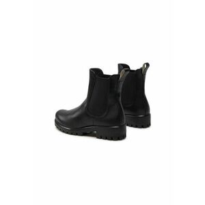 Botine dama 49002301001 - Piele naturala - 36 EU - Negru imagine