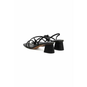 Sandale dama - 13943783 - Piele ecologica - Negru imagine