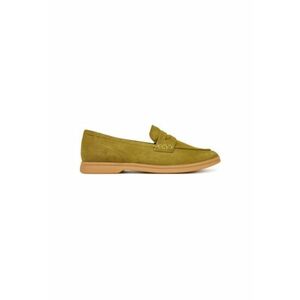 Mocasini dama 2-24603-44 - Piele naturala - Verde imagine