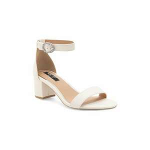 Sandale dama - 562016 - Piele ecologica - Alb imagine