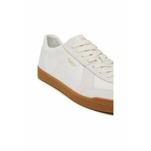 Pantofi sport dama - CAQ33 - Piele naturala - Alb - Alb imagine