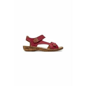Sandale dama - 79556 - Piele naturala - Rosu imagine