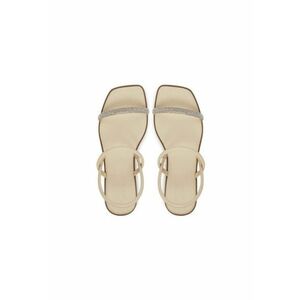 Sandale dama - 15319582 - Piele ecologica - Ecru imagine