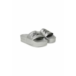 Slapi dama - KL80872 - Piele ecologica - Argintiu imagine