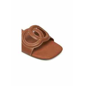Slapi dama - 13948118 - Piele ecologica - Maro imagine
