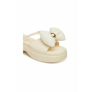 Slapi dama - RR2N4120 - Piele ecologica - Alb imagine