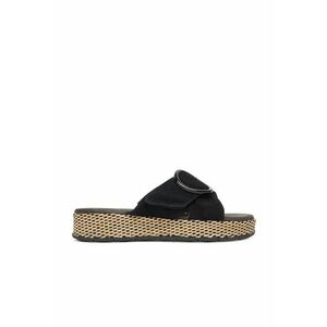 Slapi dama - 8-87207-44 001 - Piele naturala - Negru imagine
