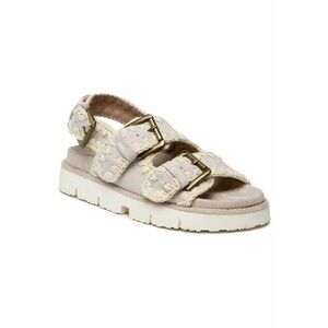 Sandale dama - SW461003A - Piele naturala - Gri - Gri imagine