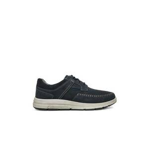 Pantofi barbati 57404 - Piele naturala - Bleumarin imagine