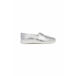 Mocasini dama 10021745 - Piele naturala - Argintiu imagine