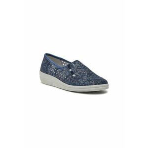 Mocasini dama 940249 - Piele naturala - Albastru imagine