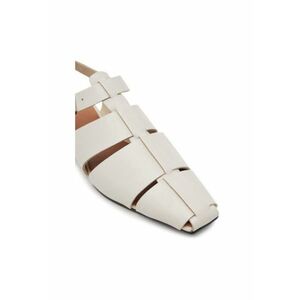 Sandale dama - 5501-101-02 - Piele naturala - Ecru imagine