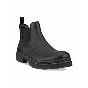 Botine cu glezna joasa pentru barbati 21475401001 - Piele naturala - 46 EU - Negru imagine