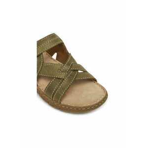 Slapi dama - 76810 - Piele naturala - Kaki imagine