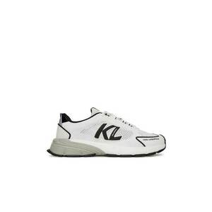 Pantofi sport barbati - KL55521 - Piele naturala - Alb imagine