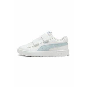 Pantofi sport Rickie Classic cu velcro - Alb/Albastru pastel imagine