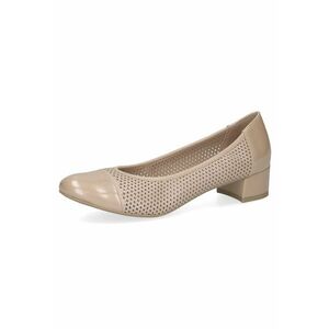 Pantofi dama perforati 9 22504 44 - Bej imagine
