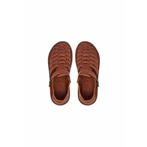 Sandale unisex D025 - Piele naturala - 39 EU - Maro imagine