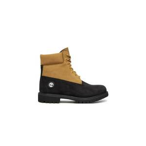 Bocanci de drumetie barbati TB0A2P6WEMJ1 - Piele naturala - Negru/Galben imagine