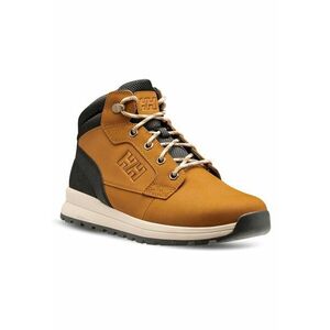 Bocanci trekking barbati 12038 - Piele naturala - Maro imagine