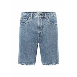 Pantaloni scurti din denim barbati - 301519362 - Bumbac - Albastru imagine