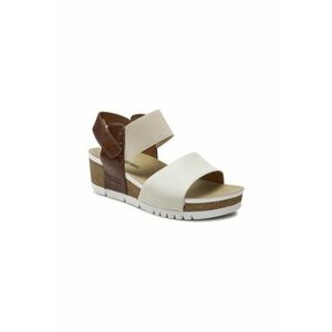 Sandale dama - 83509 - Piele naturala - Bej imagine