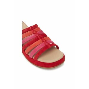 Slapi dama - 9-27201-44 - Piele naturala - Rosu imagine