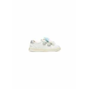 Adidasi fete 45618 - Piele naturala - Alb imagine
