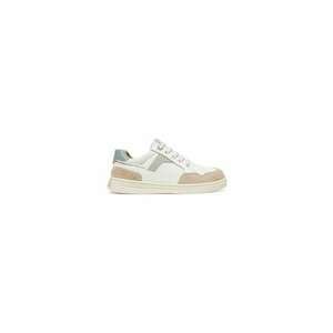 Adidasi baieti 45664 - Piele naturala - Alb imagine