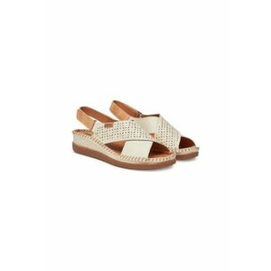 Sandale dama - W8K-0848C1 - Piele naturala - Alb - Alb imagine