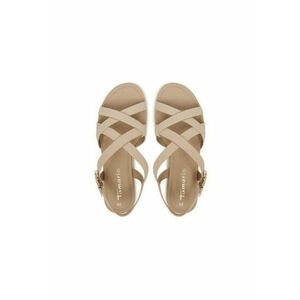 Sandale dama - 1-28111-44 - Piele ecologica - Ecru - Ecru imagine