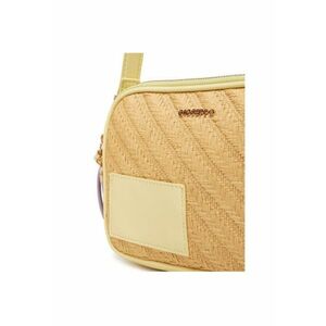 Geanta dama 75507-P - Sintetic - Bej/Galben imagine