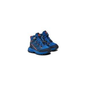 Ghete de trekking albastru - textil imagine